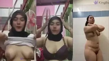 Dokumentasi Ukhti Hijab Ainul Semok Live Kasur poster