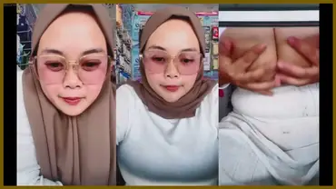 Live Exclusive Host Alisha Hijab Sambil Jaga Konter Hp poster