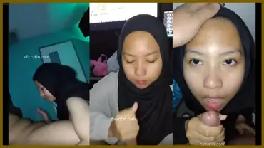 Pembantu Jilbab Mesum Sama Majikn Diruang TV Dan WC poster
