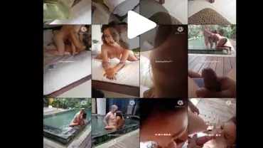 Threesome Istri Sama Bule Di Kolam Renang Bali Couple poster