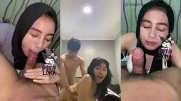 Ukhti Mika Hijab Cantik Pasrah Goyang Kasur poster
